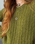 Lana NOVA Olive - 86% lana Highland peruana, 50 g / 150 m - The Woolcatcher