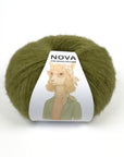 Lana NOVA Olive - 86% lana Highland peruana, 50 g / 150 m - The Woolcatcher