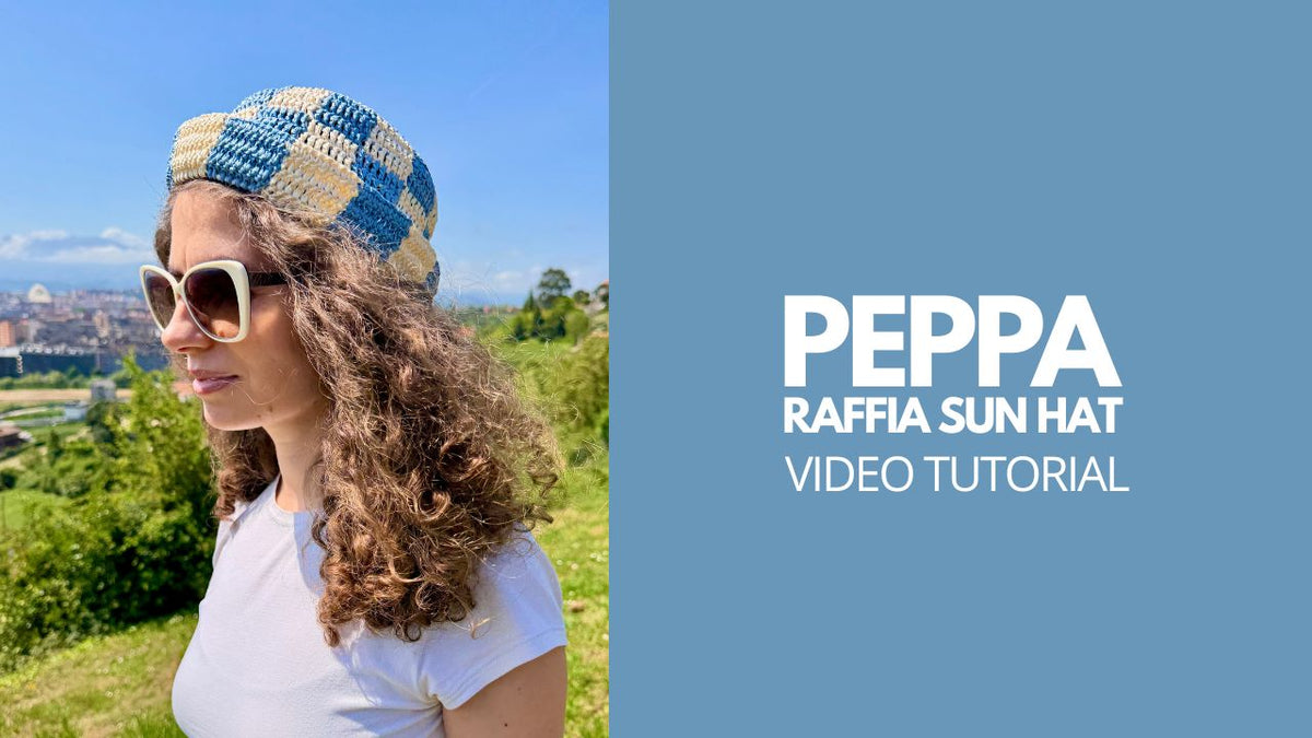 Cómo tejer un gorro bucket de rafia a ganchillo
