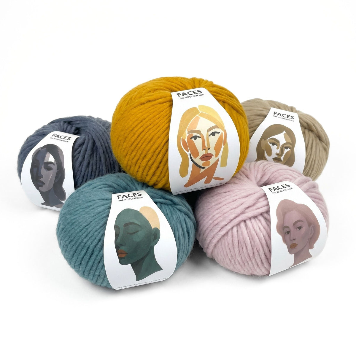 FACES super bulky Peruvian highland wool — chunky knitting yarn