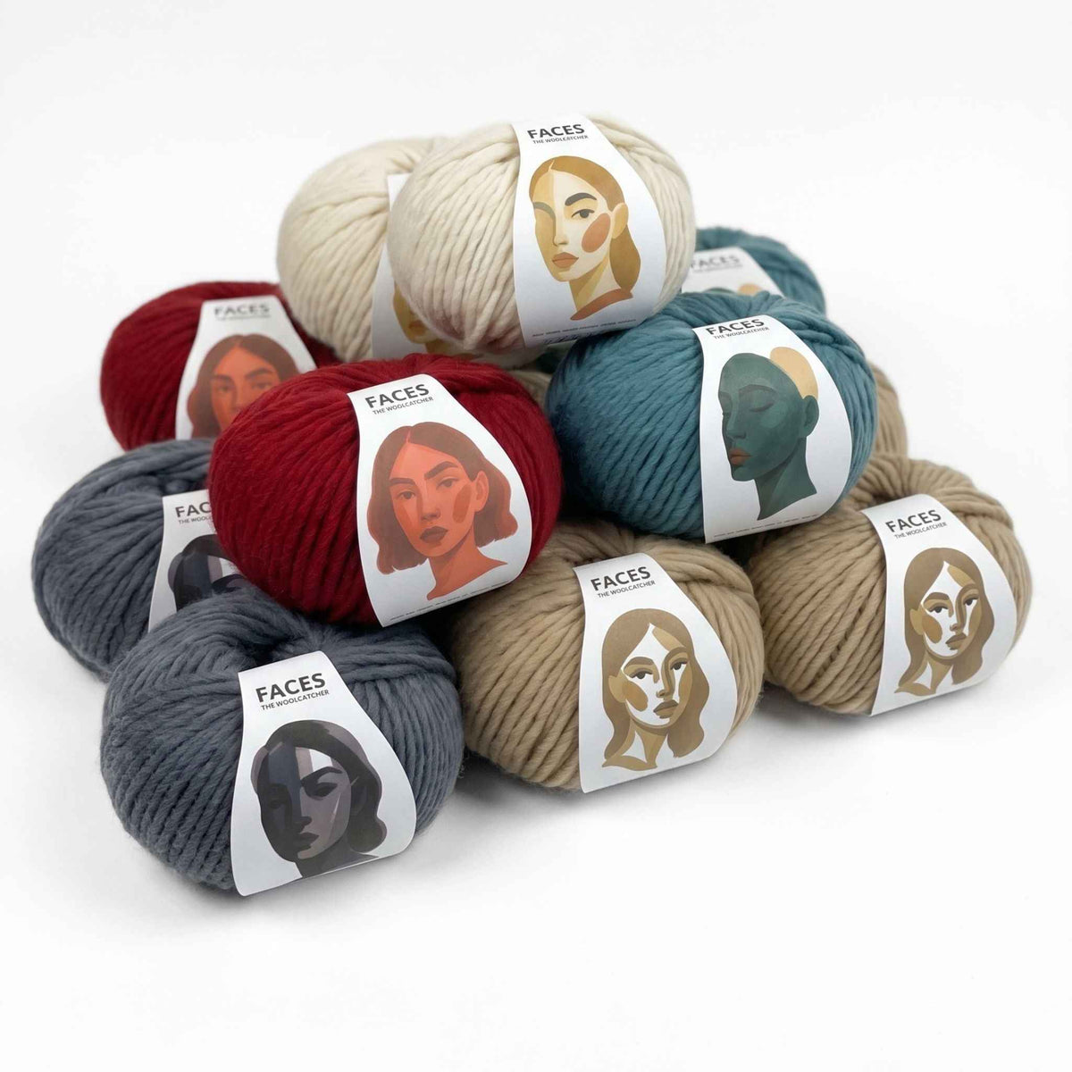 FACES Yarn Bundle - 10 Balls