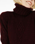 ROW BY ROW BURGUNDY BLOOM