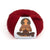 Ovillo de lana BeMe Cardinal Red, 100% lana peruana bulky de 100 g
