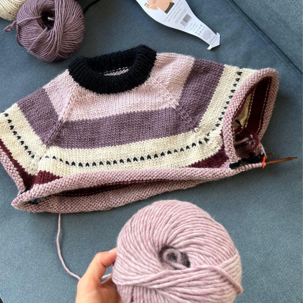 BeMe Dirty Pink: lana Highland peruana para jerséis, cárdigans y accesorios