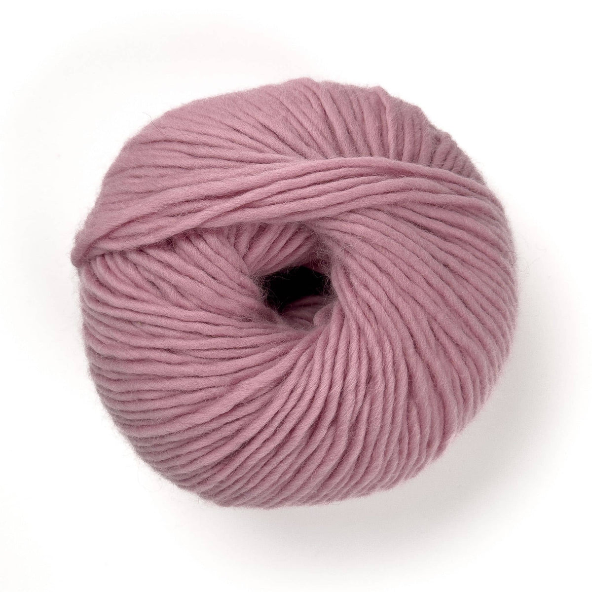 Lana BeMe Dusty Rose para tejer prendas de punto grueso a mano
