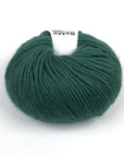 BeMe Green Velvet wool yarn by The Woolcatcher, 100 g / 120 m ball