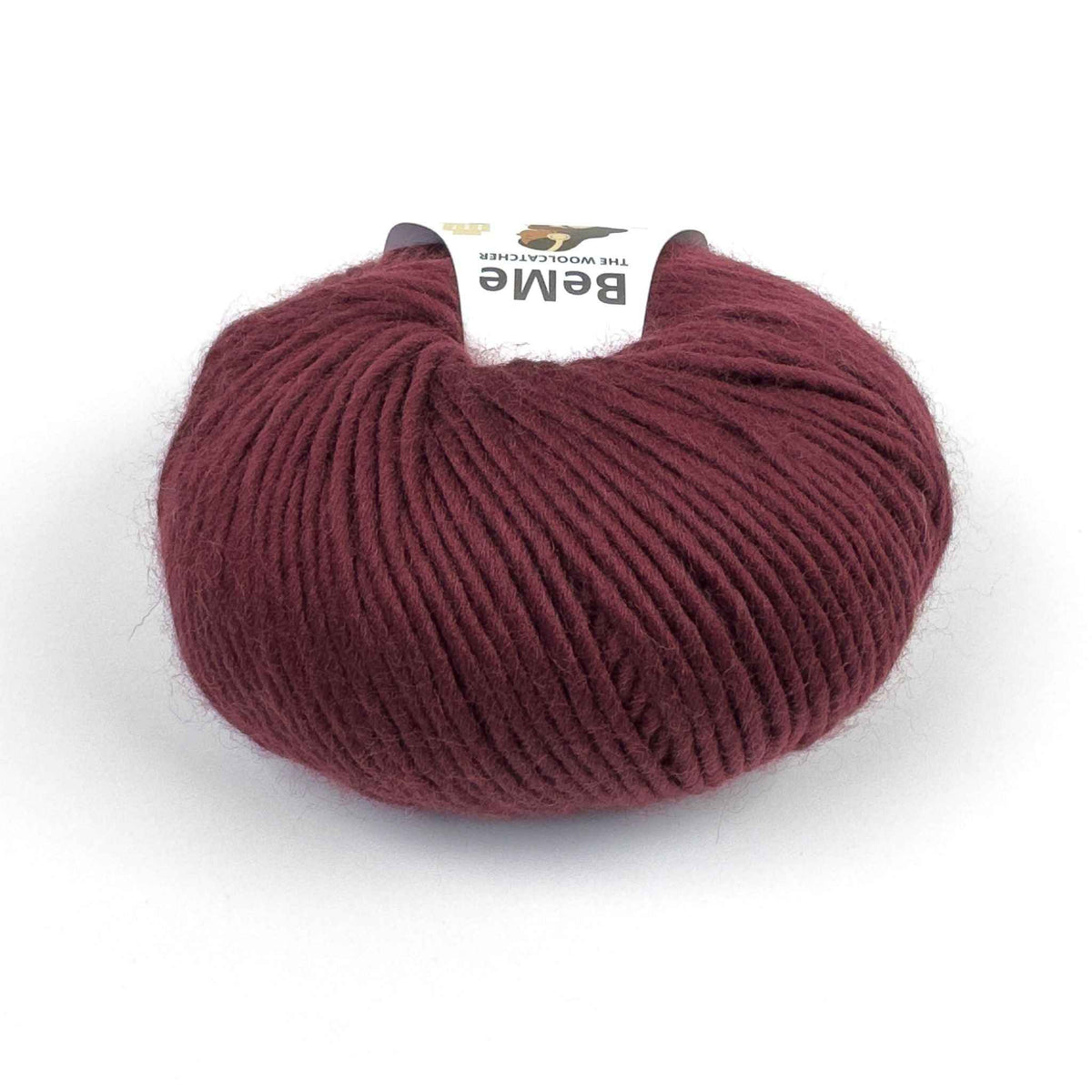 Lana BeMe Marsala de The Woolcatcher, ovillo de 100 g y 120 m