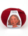 Faces Cardinal Red - THE WOOLCATCHER