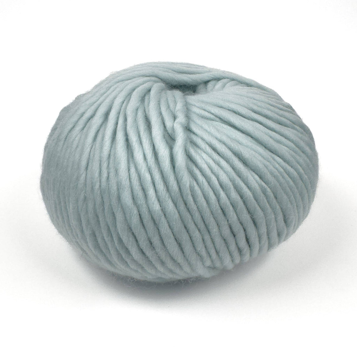 Sky Blue yarn ball FACES Peruvian wool texture