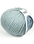 Sky Blue wool yarn skein FACES 200g knitting yarn