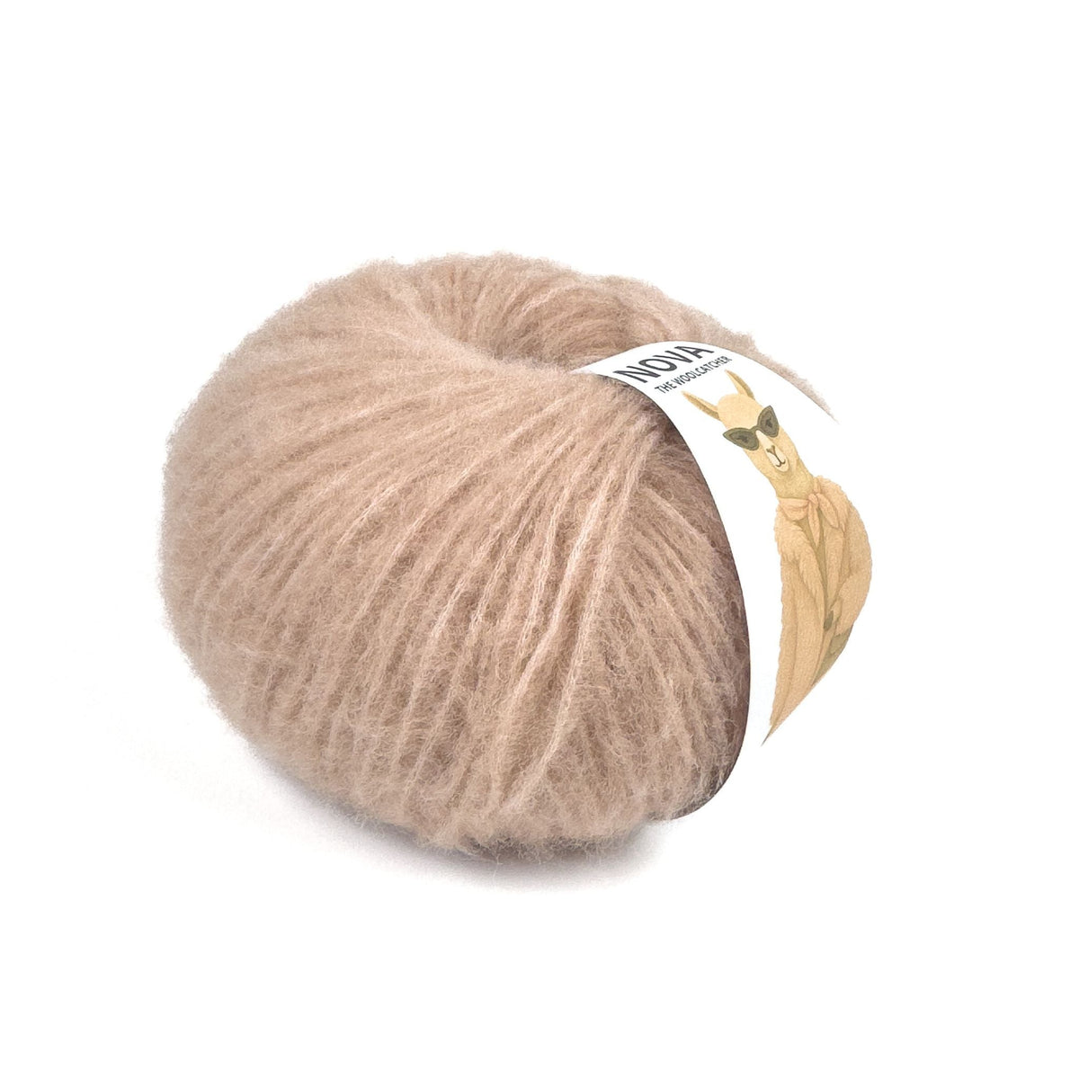 Lana NOVA Biscuit - 86% lana Highland peruana, 50 g / 150 m - The Woolcatcher