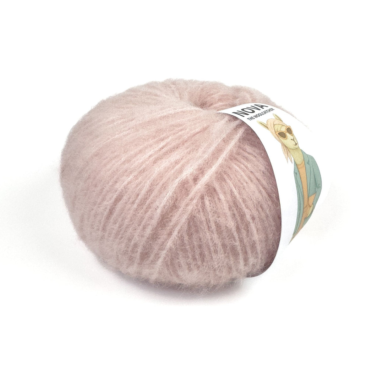 Lana NOVA Blush - 86% lana Highland peruana, 50 g / 150 m - The Woolcatcher