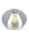 Lana NOVA Silver Gray - 86% lana Highland peruana, 50 g / 150 m - The Woolcatcher