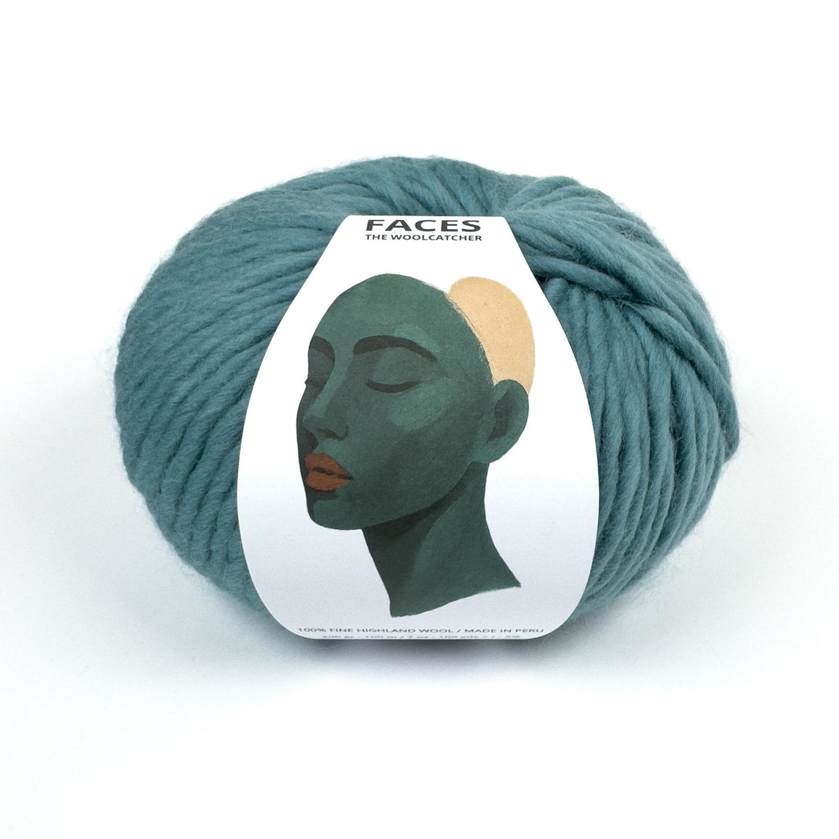 Thick yarn. Peruvian wool. The Woolcatcher