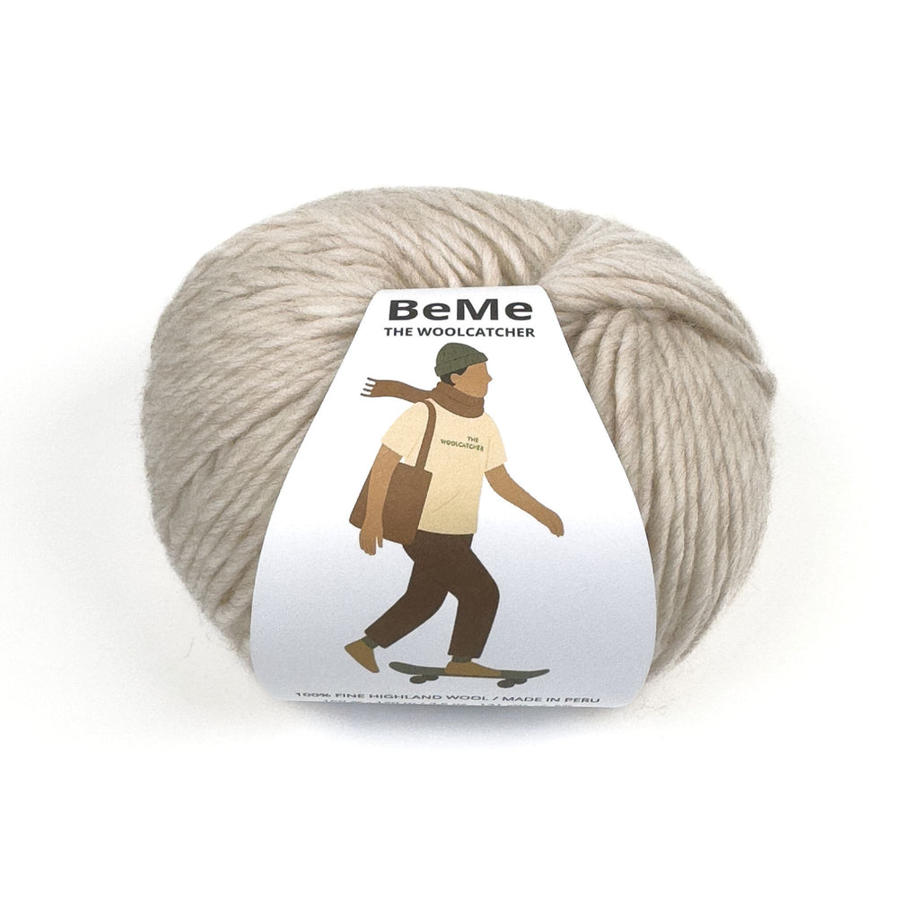 Vídeo de la lana BeMe Cafe Cream, 100% lana Highland peruana de The Woolcatcher