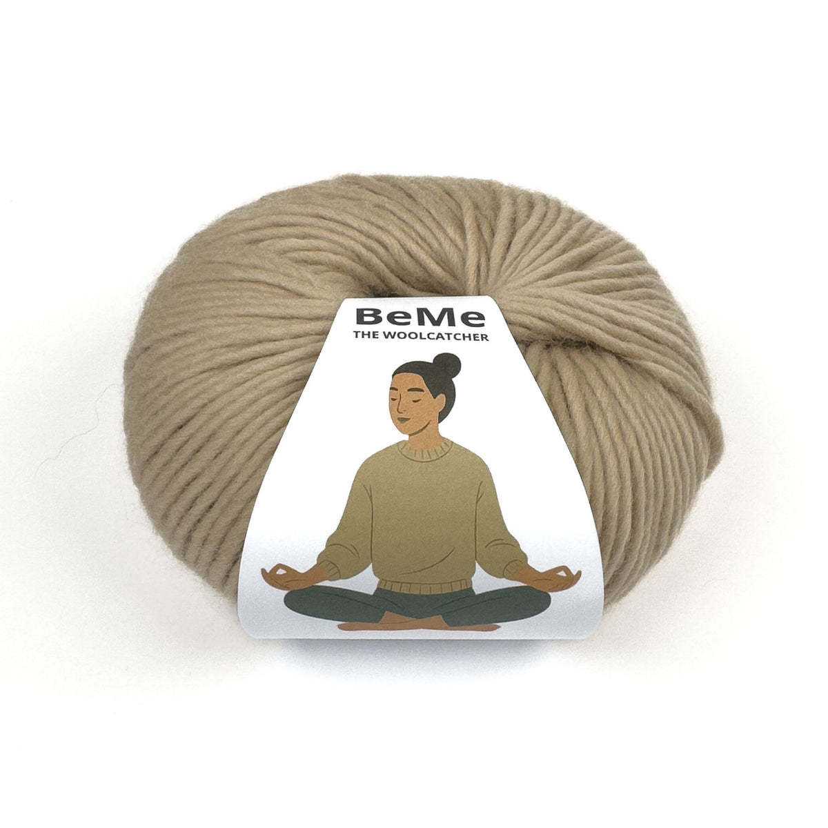 Vídeo de la lana BeMe Taupe, 100% lana Highland peruana de The Woolcatcher