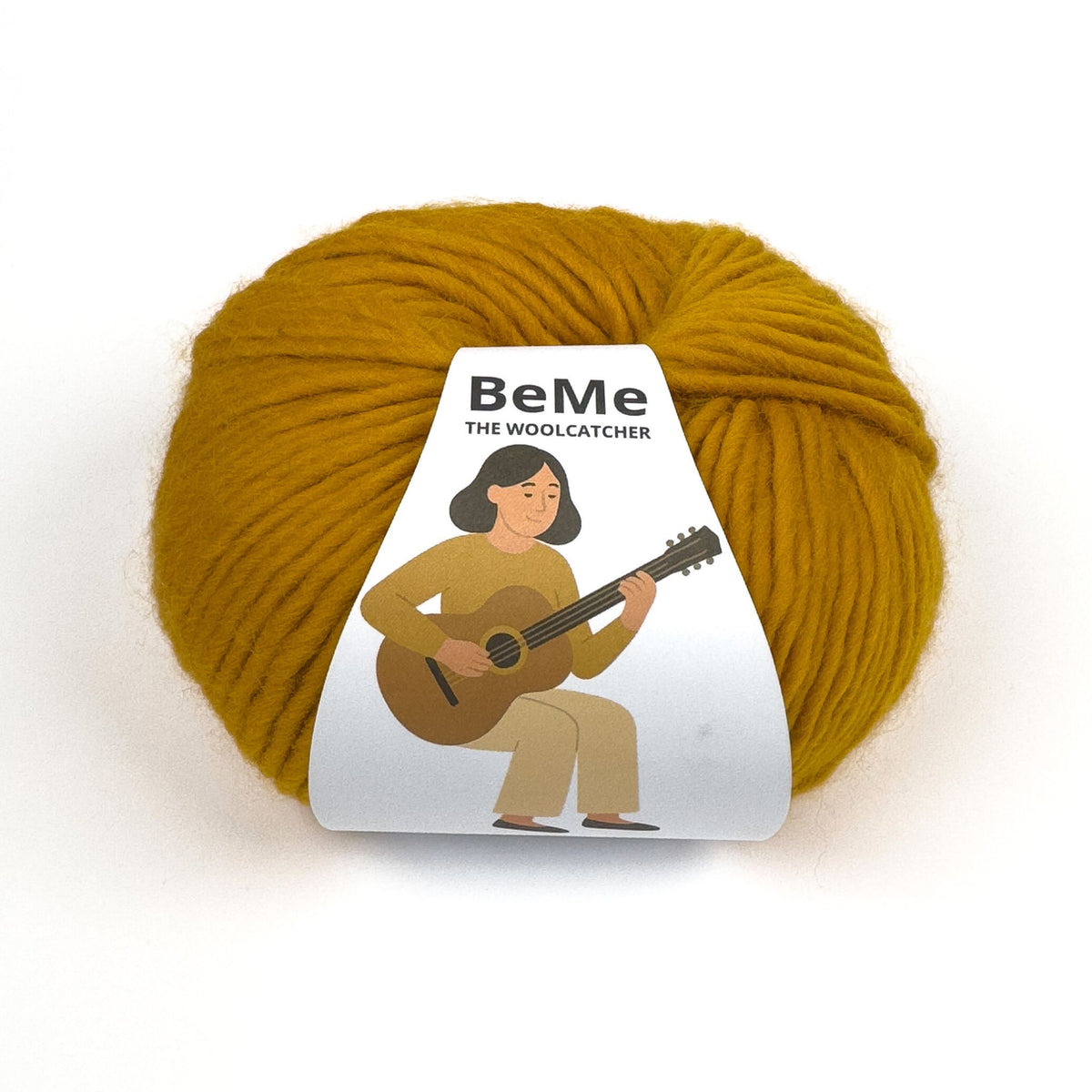 Vídeo de la lana BeMe Curry, 100% lana Highland peruana de The Woolcatcher